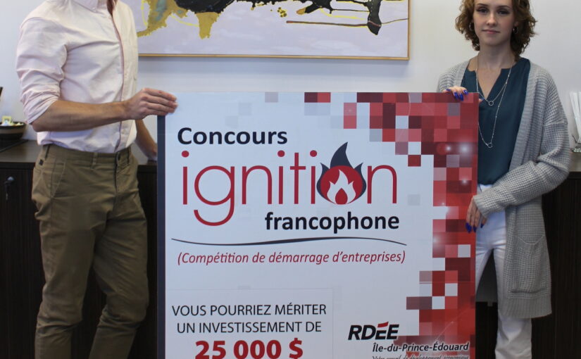 La province offrira encore un investissement de 25 000 $ au Concours Ignition francophone