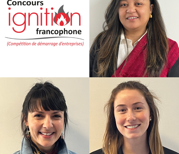 Trois finalistes sélectionnées pour le Concours Ignition francophone 2025